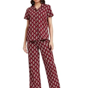 PYJAMA SET - RND NECK-CH